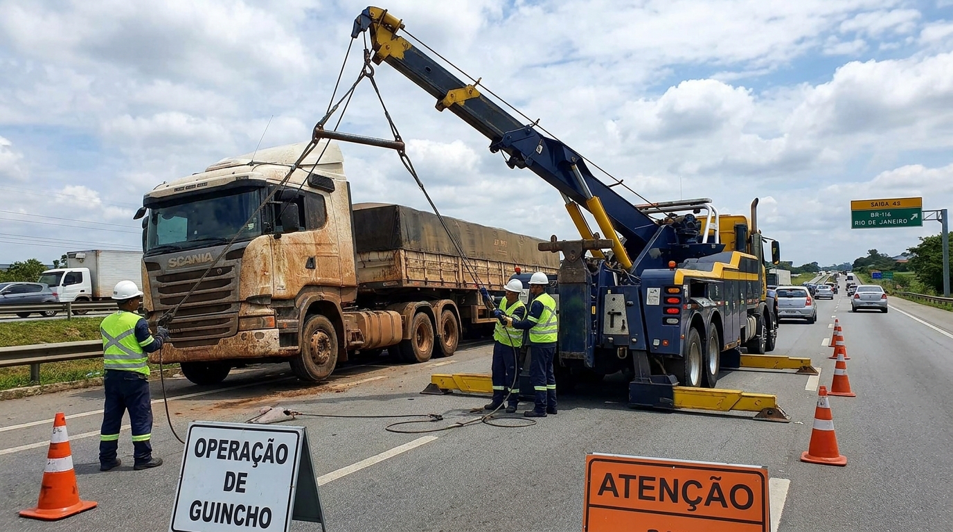 Guincho para Caminhão em Carapicuíba‑SP
