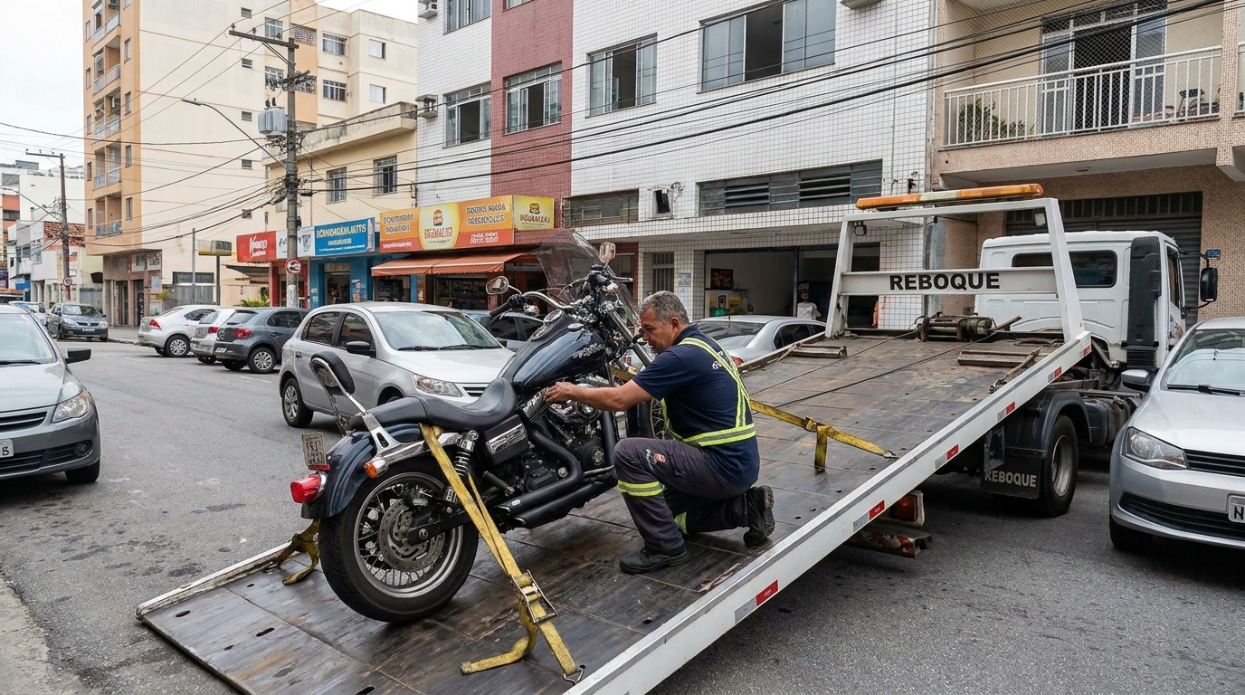 Guincho para Moto em Carapicuíba‑SP